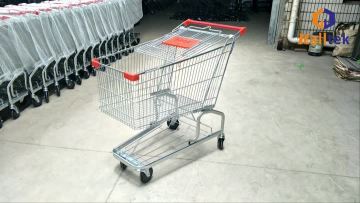 German supermarket trolley