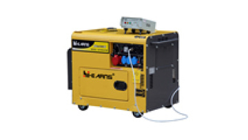 Hi-earns 5kw three phase diesel generator 220V 380V 4 plugs with ATS box generator factory1