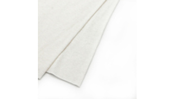 Knit Fabric OEM Factory Customizable 100% Organic Cotton White 2*2 Rib Knit Fabric for Shirt Blouse Dress Garment1