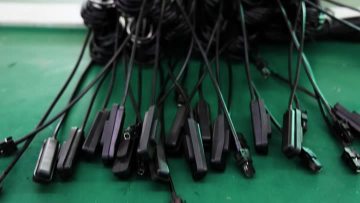 This is the production and manufacturing process of ISDB antenna