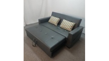 Black Leather Sofabeds: Living Room Sleeper Solutions and Pullout Daybeds for Sale1