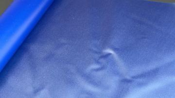 Translucent Blue Semi-Rigid PVC Film
