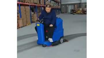 Customs agencies are using our floor scrubber