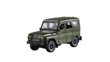 1/18 Scale Russian UAZ Hunter Alloy Model Car - Detailed Diecast Toy Vehicle for Collectors1