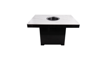 KL-295ACircular barbecue table in commercial dinin