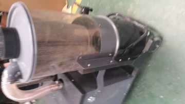 ST5510 Transparent barrel dust suction manual blow back video