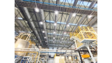 Fiber fabric rubber-plastic composite air ducts are applied in industrial plants