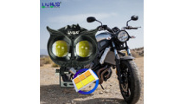 HJG special design owl dual color motorcycle headlight 20w  led headlight for Off-road truck1