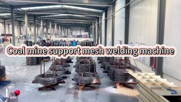 Coal mine support mesh welding machine