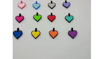 heart pet tag 12 colors