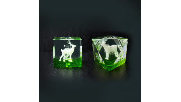 Crystal Deer DND Dice Set Sharp Edge