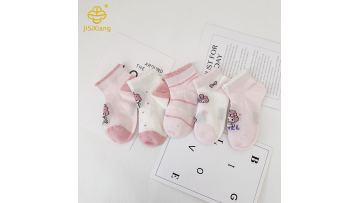 Cartoon Melody Short Socks Mesh Breathable Girls' Boat Socks