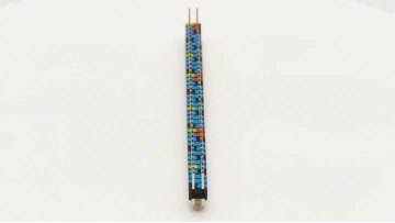 2.54mm Pitch Colored Pin Header Connector Dual Row Straight SQ0.64mm H:2.5mm 2*40P
