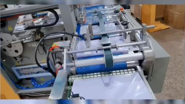 self-adhesive bag packing machine for folders