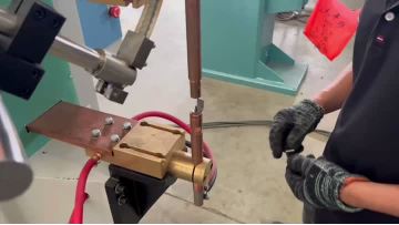 Video taken during the equipment operation