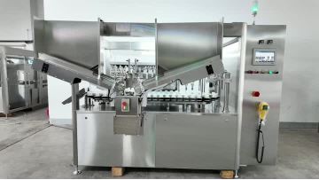 Two Head Full Servo Tube Filling and Sealing Machine