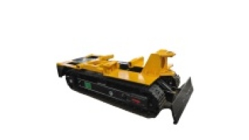 Hot sale Steel Customized Crawler chassis Track undercarriage with platform for 5-10 ton crawler rotary drilling rig1