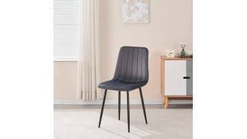 BR-24A14 Elegant Velvet Indoor Dining Chair for Lasting Comfort and Style