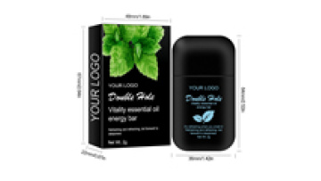 High Quality Cooling Peppermint Fast-Acting Dual Hole Nasal Inhalation Balm1
