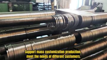 Reveal every link in the piston ring production line