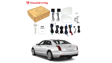 cadillac blind spot detection system