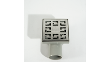 Stainless Steel square 304 Floor Drainer S/S Panel With DN50 Plastic Outlet Bathroom Floor Drain Washing Machine1