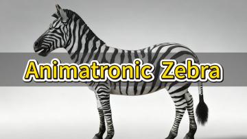 Animatronic Zebra
