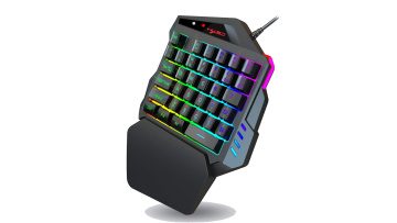One Hand Gaming Keyboard--V500