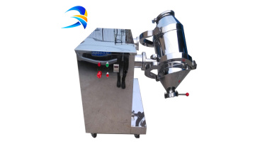 Three Dimensional Mixer Rotating Drum Mixer