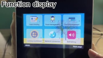Villa Door Phone Intercom IP Video Doorbell Intercom System1