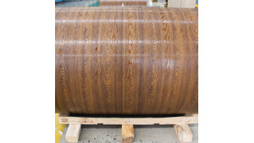 3D wood Look Prepainted Steel Aluminum