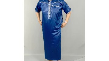 Dropshipping long men's hooded islamic clothing moroccan dubai abaya muslim arabian thobe robe men prayer robe muslim dress1