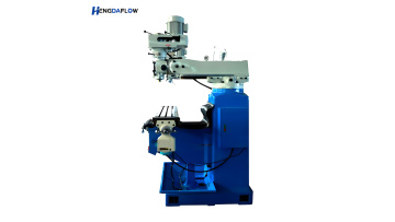 Precision turret milling machine