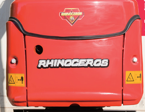 Rhinoceros Miniescavatore