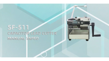 SF-511 Capacitor Lead Cutter Manual Taped