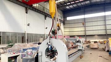Automatic Light Pole Welding Machine