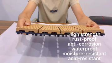 China Manufacturer Wood Texture Wpc Decking1