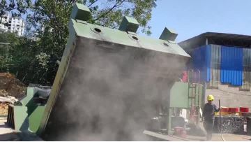 Heavy Duty Scrap metal Baling Press