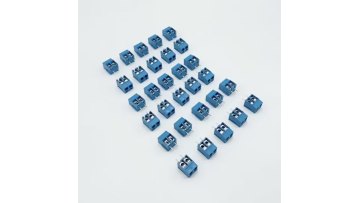 HQ300V-5.0mm pitch 2 pin panel mount PCB screw terminal blocks male connector1
