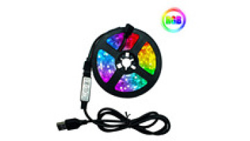 SMD5050 RGB 5V 30leds With Led Strip Self-adhesive Usb Strip Light Kit With Remote TV Background Atmosphere Strip Light1