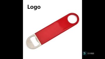 Stainless steel beer opener