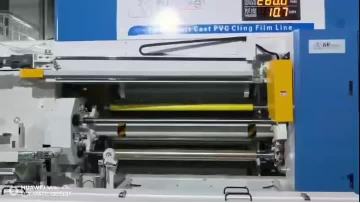 Food Grade PVC Plastic Wrap producing