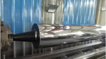 chrome plated cooling roller video