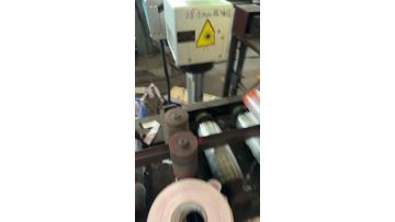 Laser engraving machine for aluminum