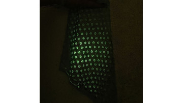 Luminous printing 100% Polyester Pongee fabric