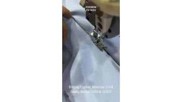 Bridging Fagoting Decorative Stitch Sewing Machine FOXSEW FX1933