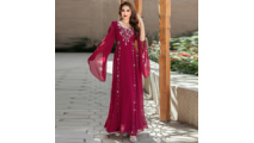 Ramadan Eid Red Abaya Damen Dubai Arab Islam Prayer Clothes Muslim African Dresses For Women Kebaya Kaftan Robe Musulmane Femme1