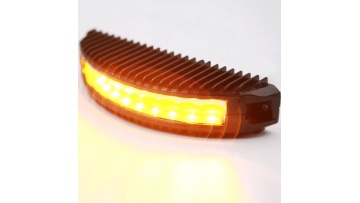 Factory Supply High Quality 9 Led 13w 11 Flasher Patterns Led Warning Light Flashing Strobe Light 