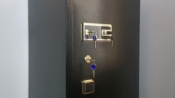home office security steel fireproof box smart safe1