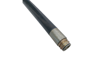 Self made DN 4 large diameter bonded solid wall rubber composite pipe for oilfield gas1